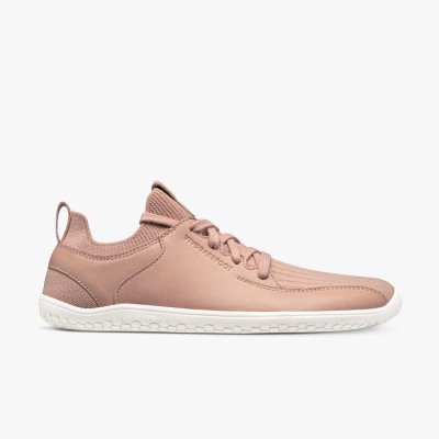 Vivobarefoot Primus Knit II - Naisten Vapaa-Ajankengät Pinkki - AUB791536